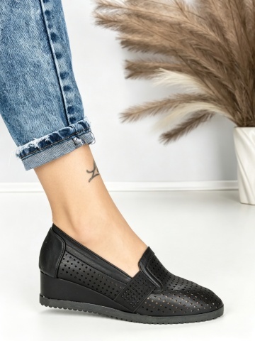 Γυναικεία casual παπούτσια Dazivia Μαύρο - Img 4