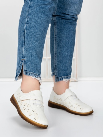 Γυναικείες μπαλαρίνα Epasira Λευκό