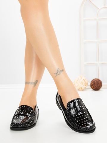 Γυναικεία casual παπούτσια Rivena Μαύρο - Img 2