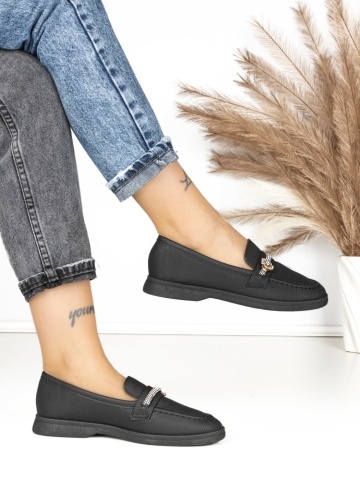 Γυναικεία casual παπούτσια Alestia Μαύρο - Img 4