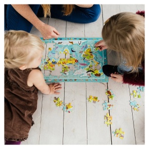 Puzzle de observare - Animalele lumii - Img 3