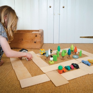 Mașinuțe Suprapuse – Joc de Stivuire din Lemn Stacking Cars - Tender Leaf Toys - Img 5