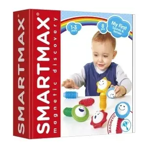 Primele Mele Sunete și Simțuri, Joc Magnetic Senzorial, 8 Piese - SmartMax