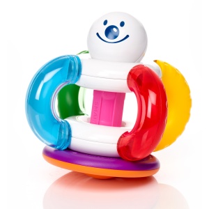 Primele Meu Turn cu Inele, Joc Magnetic Senzorial, 10 Piese - SmartMax - Img 4