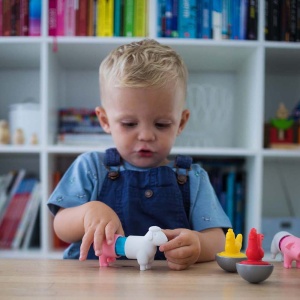 Primele Mele Animale de Fermă, Joc Magnetic de Construcție, 16 Piese - SmartMax - Img 5