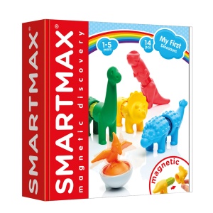 Primii Mei Dinozauri – Joc Magnetic My First Dinosaurs, 14 Piese, SmartMax - Img 1