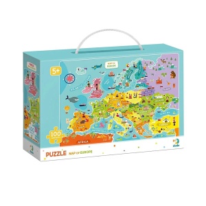 Puzzle Harta Europei - 100 piese