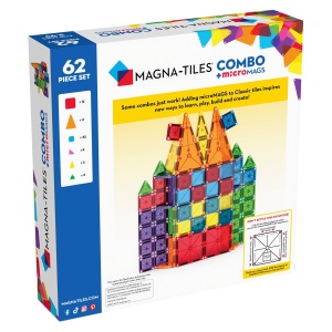 Magna Tiles - Combo + microMAGS - 62 piese - Img 6