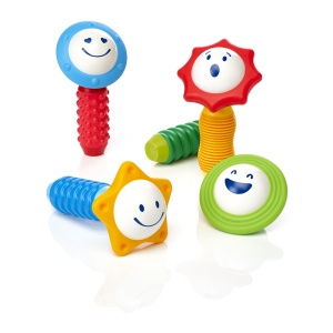 Primele Mele Sunete și Simțuri, Joc Magnetic Senzorial, 8 Piese - SmartMax - Img 2