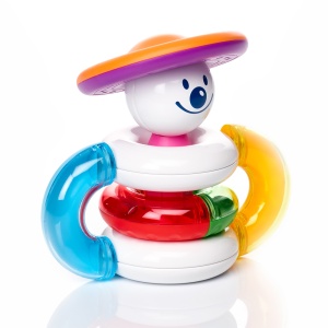 Primele Meu Turn cu Inele, Joc Magnetic Senzorial, 10 Piese - SmartMax - Img 5