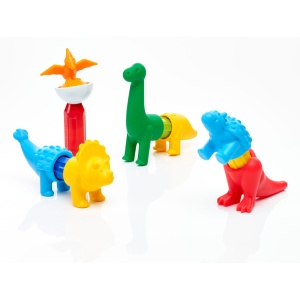 Primii Mei Dinozauri – Joc Magnetic My First Dinosaurs, 14 Piese, SmartMax - Img 2
