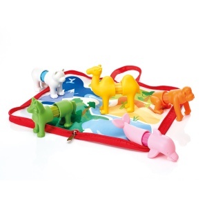Primele Mele Animale din Întreaga Lume – Joc Magnetic My First Animals Around the World, 16 Piese - SmartMax - Img 3