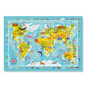 Puzzle de observare - Animalele lumii - Img 2