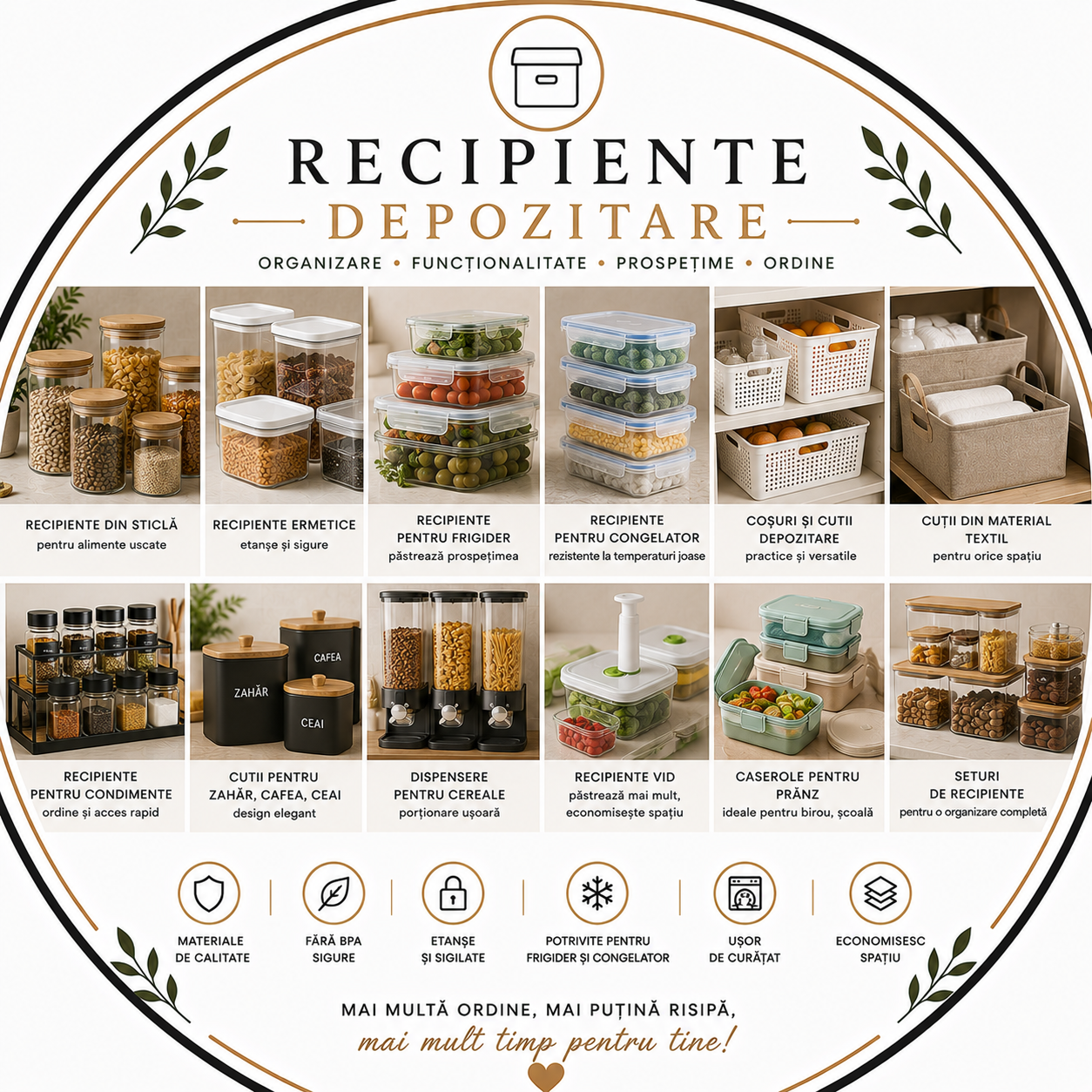 Recipiente depozitare