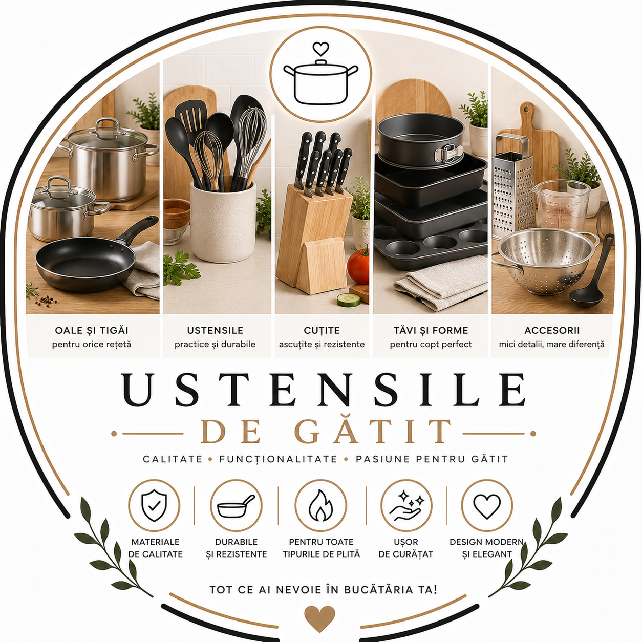 Ustensile de gatit