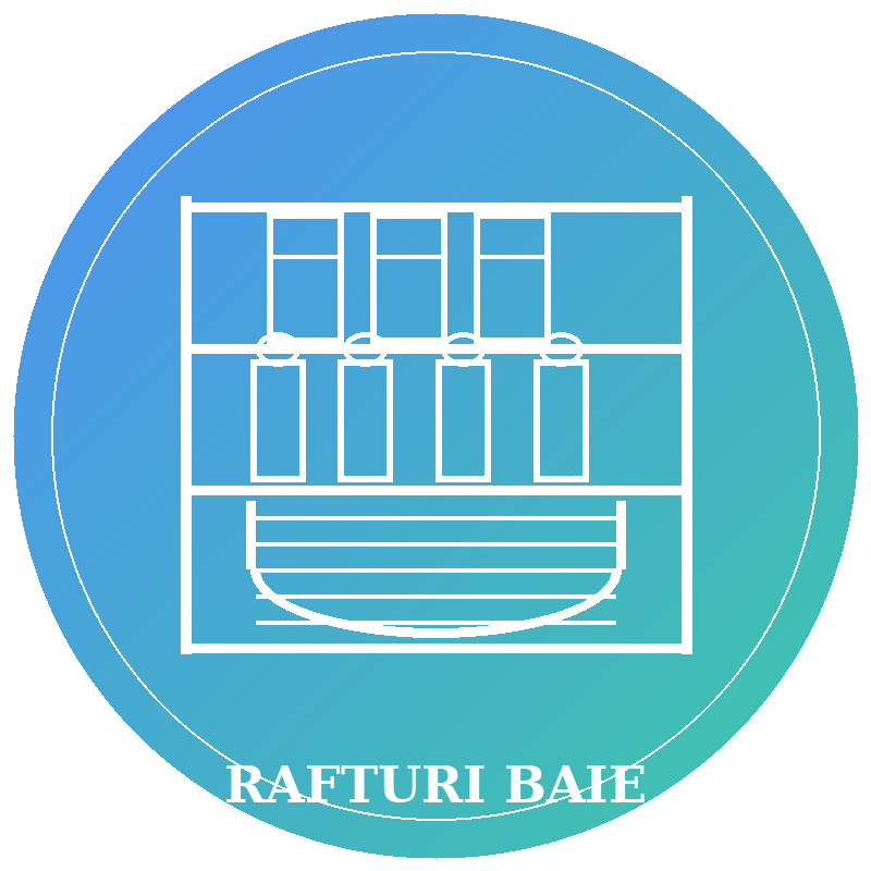 Rafturi modulare si mobilier baie