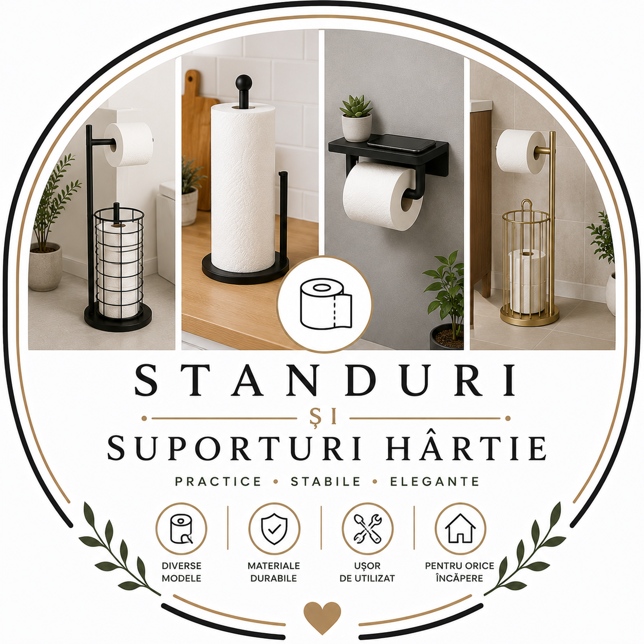 Standuri si suporturi hartie