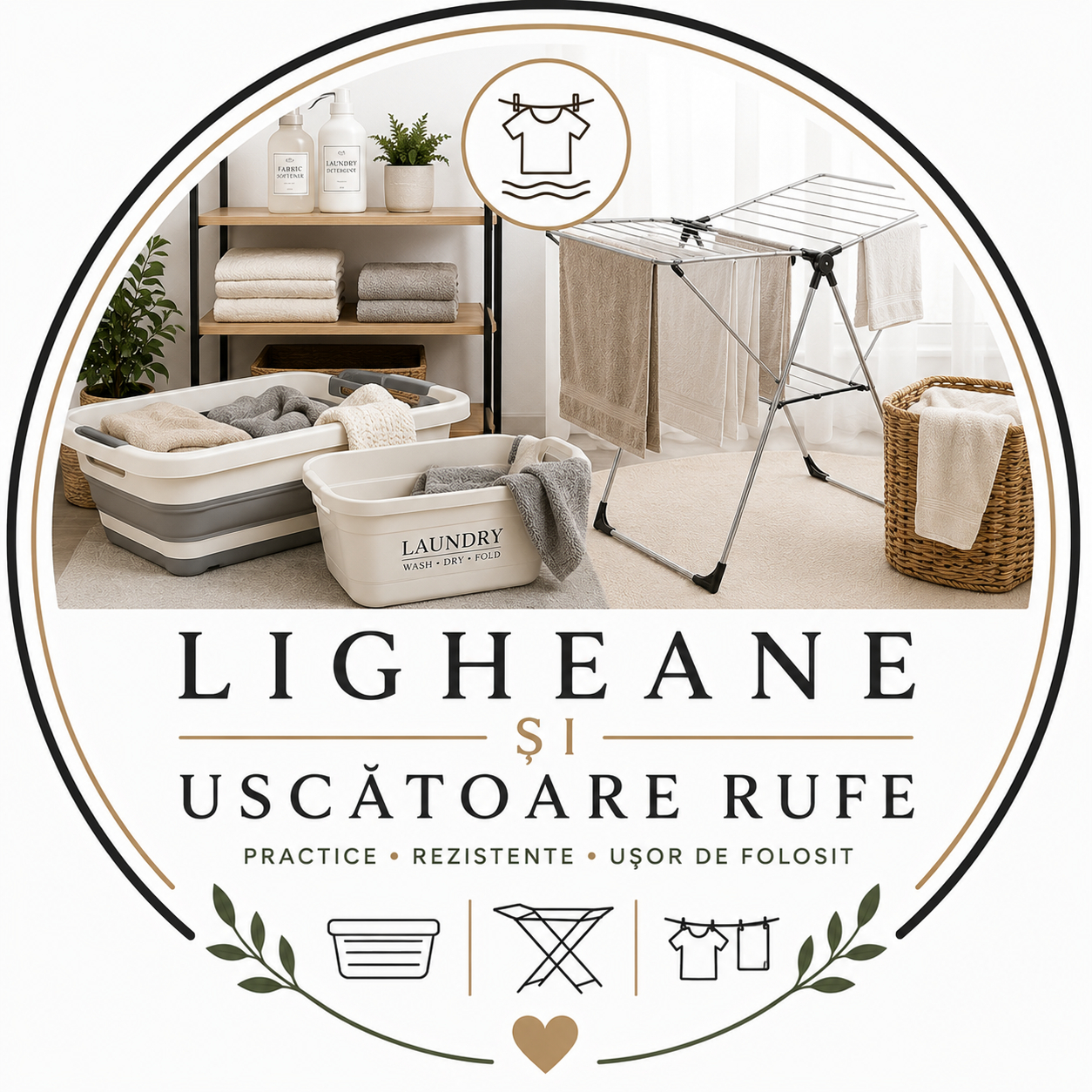 Ligheane si uscatoare rufe