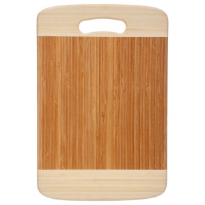 Tocator 5Five din bambus cu maner, pentru taiere sau servire, 30×20 cm, maro natur