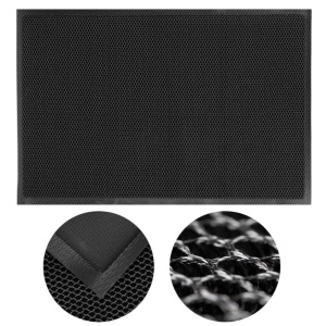 Covoras intrare absorbant tip plasa, PVC antiderapant, 60×90 cm, negru - Img 6