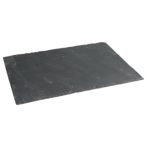 Platou servire Atmosphera ardezie, 30×40 cm, negru