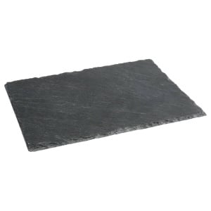 Platou servire Atmosphera din ardezie, 32×24 cm, negru
