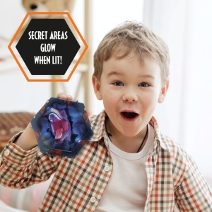 WOW! Pods - Figurină Dinozaur Tyrannosaurus Rex cu POD Hexagonal UV, Senzor IR & Efecte Sonore, Colecționabilă - Img 4