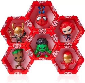 WOW! Pods - Figurină Marvel Spider-Man cu POD Hexagonal UV & Senzor IR, Lumini Interactive, Colecționabilă - Img 6