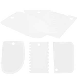 Set patiserie cu platou rotativ, 37 piese cu sabloane pentru ornarea prajiturilor - Img 2