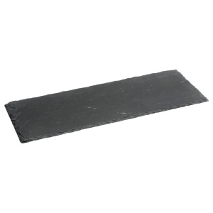 Platou servire Atmosphera ardezie, 11×30 cm, negru - Img 2