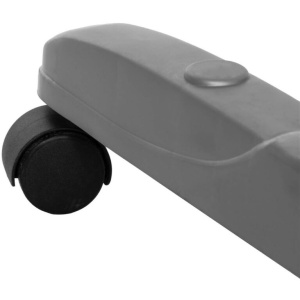 Uscator vertical pentru rufe, mobil si pliabil, cu doua umerase, 75x57x170cm, sarcina 20kg - Img 3
