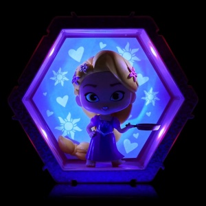 WOW! Pods - Figurină Disney Princess Rapunzel cu POD Hexagonal UV & Senzor IR, Lumini Interactive, Colecționabilă - Img 3