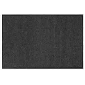 Covoras intrare absorbant antimurdarie, PVC antiderapant, 90×150 cm, gri