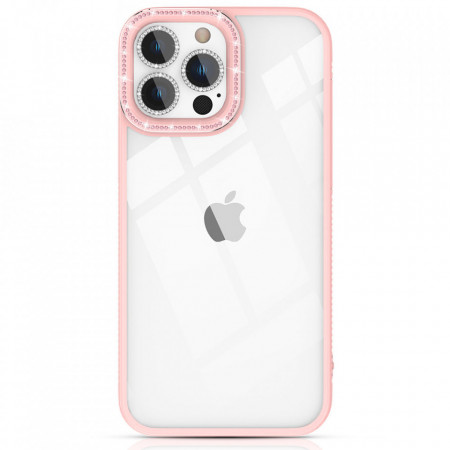 Гръб KINGXBAR Sparkle - iPhone 13 Pro розов