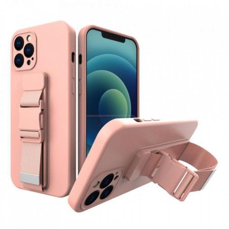 Гръб Rope с каишка - Samsung Galaxy A53 5G розов