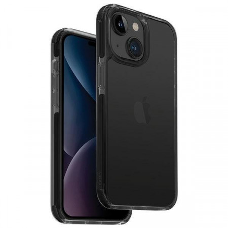 Гръб UNIQ Combat - iPhone 15 черен карбон