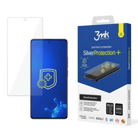 Гъвкав протектор с антимикробно покритие 3mk Silver Protection+ - Xiaomi Redmi Note 13 Pro