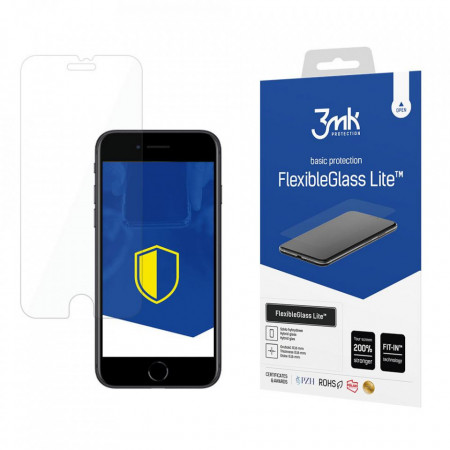 Гъвкав протектор 3mk Flexible Glass Lite - iPhone 6 / 6s / 7 / 8 / SE (2nd gen) / SE (3rd gen)