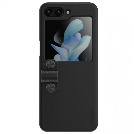 Калъф с дръжка и стойка Nillkin Flex - Samsung Galaxy Z Flip5 черен