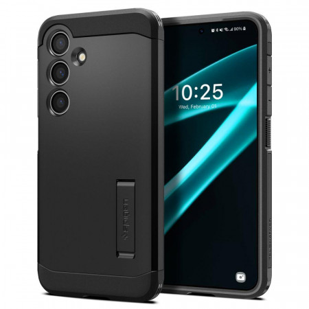 Оригинален гръб със стойка SPIGEN Tough Armor - Samsung Galaxy S24+ черен
