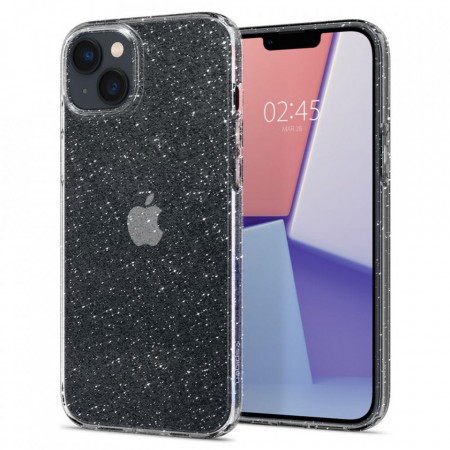 Оригинален гръб SPIGEN Liquid Crystal - iPhone 14 Plus прозрачен с блясък