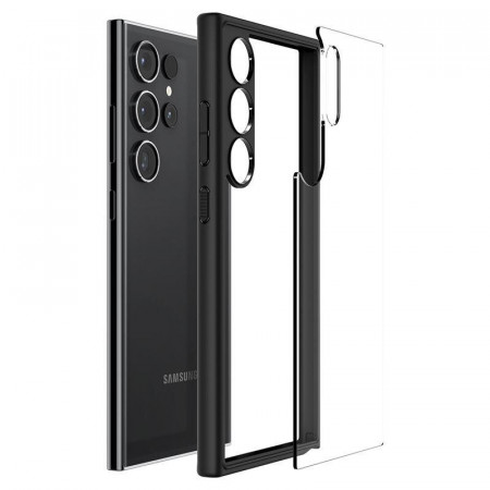 Оригинален гръб SPIGEN Ultra Hybrid - Samsung Galaxy S24 Ultra черен мат