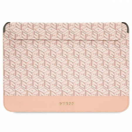 Оригинален калъф за лаптоп GUESS GCube Stripes GUCS14HGCFSEP 14" розов