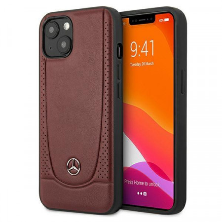 Оригинален твърд гръб MERCEDES Urban MEHCP13SARMRE - iPhone 13 mini червен