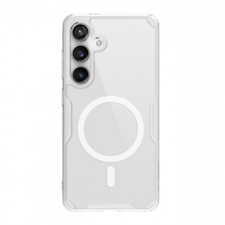 Подсилен гръб NILLKIN Nature Pro MagSafe - Samsung Galaxy S24 бял