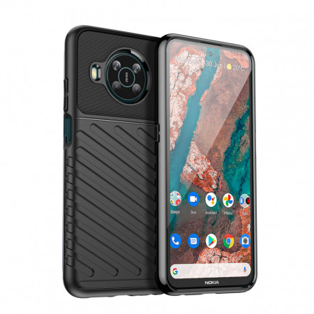 Подсилен гръб Thunder - Nokia X100 черен