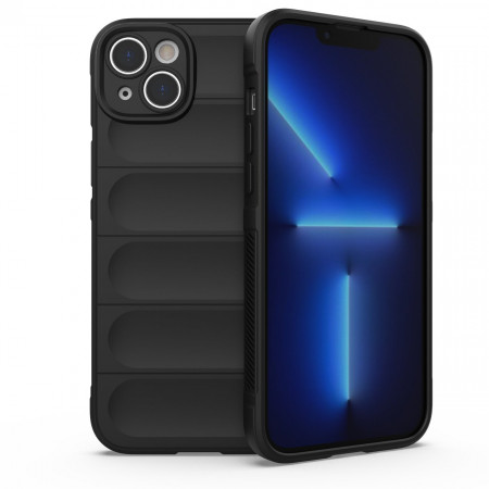 Подсилен гъвкав гръб Magic Shield - iPhone 14 Plus черен