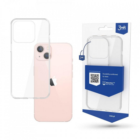 Силиконов гръб 3mk Clear - iPhone 14 Plus прозрачен