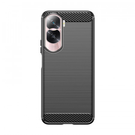 Силиконов гръб Carbon - Honor 90 Pro черен
