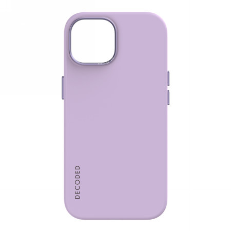 Силиконов гръб DECODED Silicone MagSafe - iPhone 15 lavender